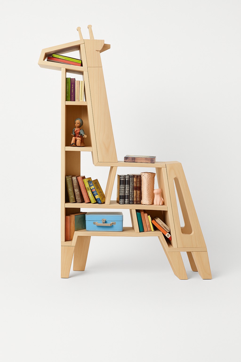 Gigi the Giraffe Bookshelf